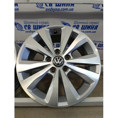 Диски Volkswagen OEM 5G0601025L 6,5x16 5x112 ET46 DIA57,1 (silver) Б/У