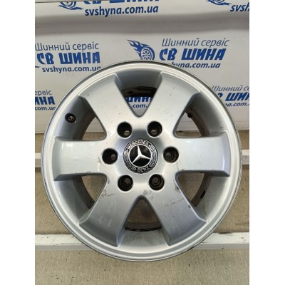 Диски Mercedes OEM A0014018602 6,5x16 6x130 ET54 DIA84,1 (silver) Б/У