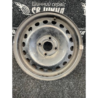 Диски Steel Noname 5x14 4x100 ET35 DIA57,1 (black) Б/У