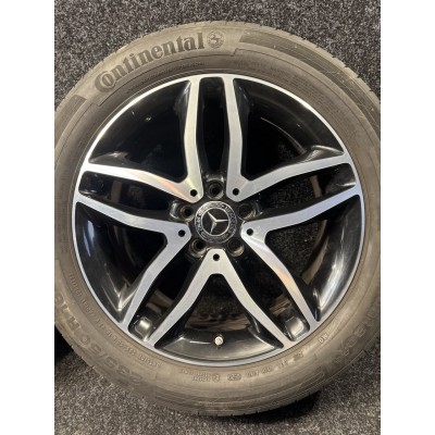 Диски Mercedes OEM A1564010100 7x18 5x112 ET46 DIA66,6 (BKF) Б/У