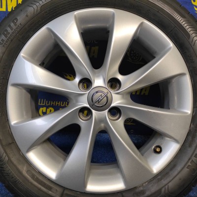 Диски Opel OEM 13374019 6x16 4x100 ET40 DIA56,6 (silver) Б/У