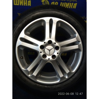 Диски Mercedes OEM A2214010702 8x17 5x112 ET43 DIA66,6 (silver) Б/У