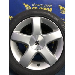 Peugeot OEM 04322X 7,5x17 5x108 ET35 DIA66,6 (silver) Б/У