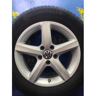 Диски Volkswagen OEM 3AA071496A 6,5x16 5x112 ET42 DIA57,1 (silver) Б/У