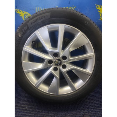 Диски Skoda OEM 658601025D 6,5x17 5x100 ET40 DIA57,1 (silver) Б/У