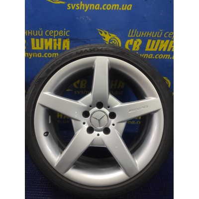 Диски Mercedes OEM A1714011602 7,5x18 5x112 ET37 DIA66,6 (silver) Б/У