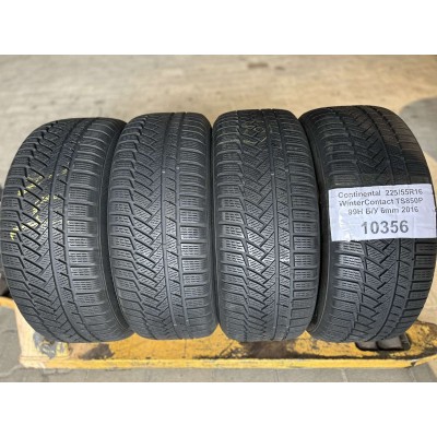 Шини Continental ContiWinterContact TS 850P 225/55 R16 99H XL Б/У 6 мм